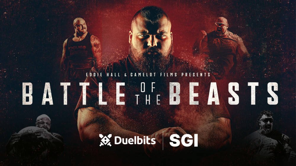 SGI broker partnership between Duelbits and Camelot Films for Eddie Hall’s new show ‘Battle Of The Beasts’